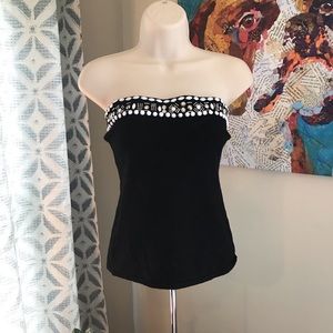EUC- strapless top WhiteHouseBlackMarket: M